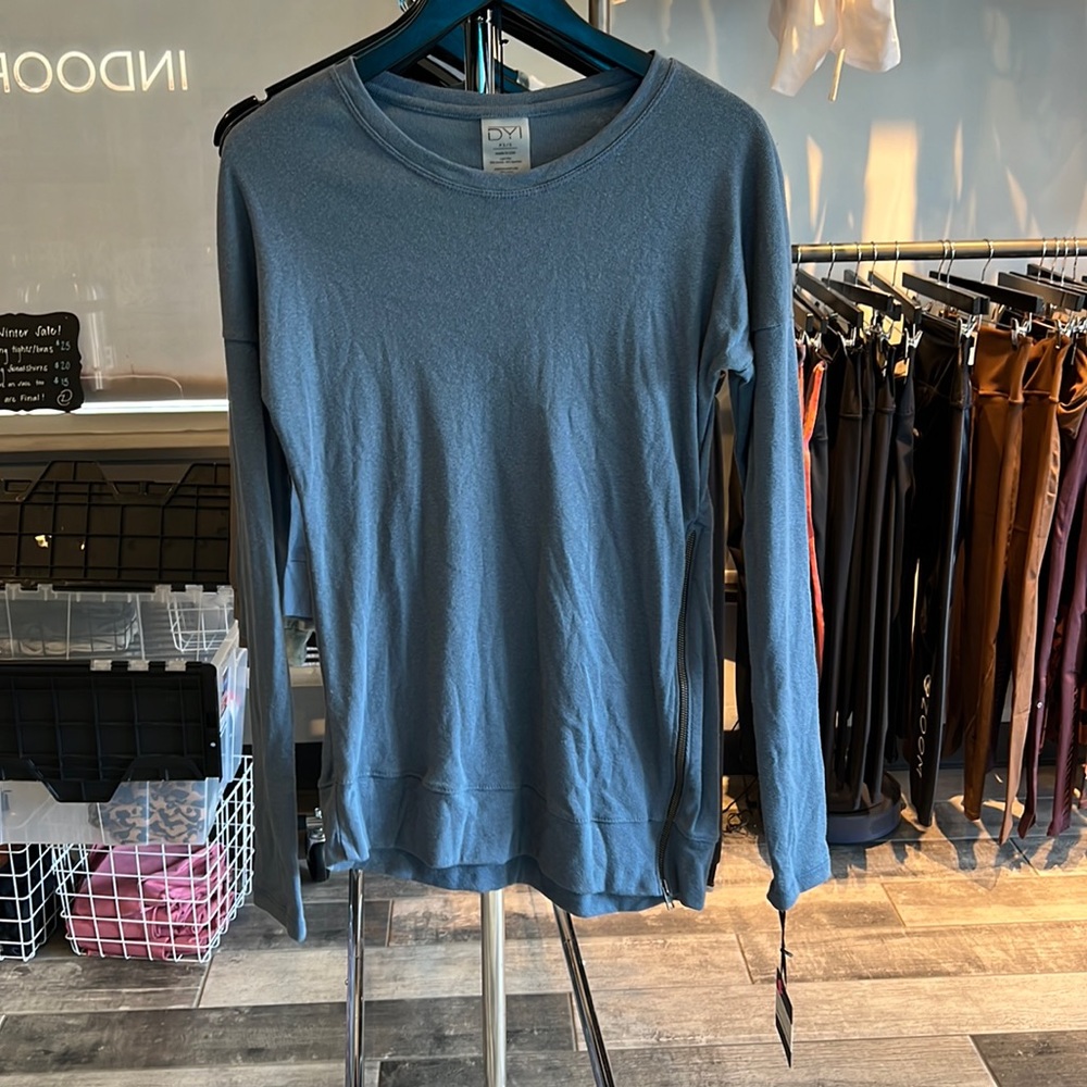 Chambray sophisticated sweater